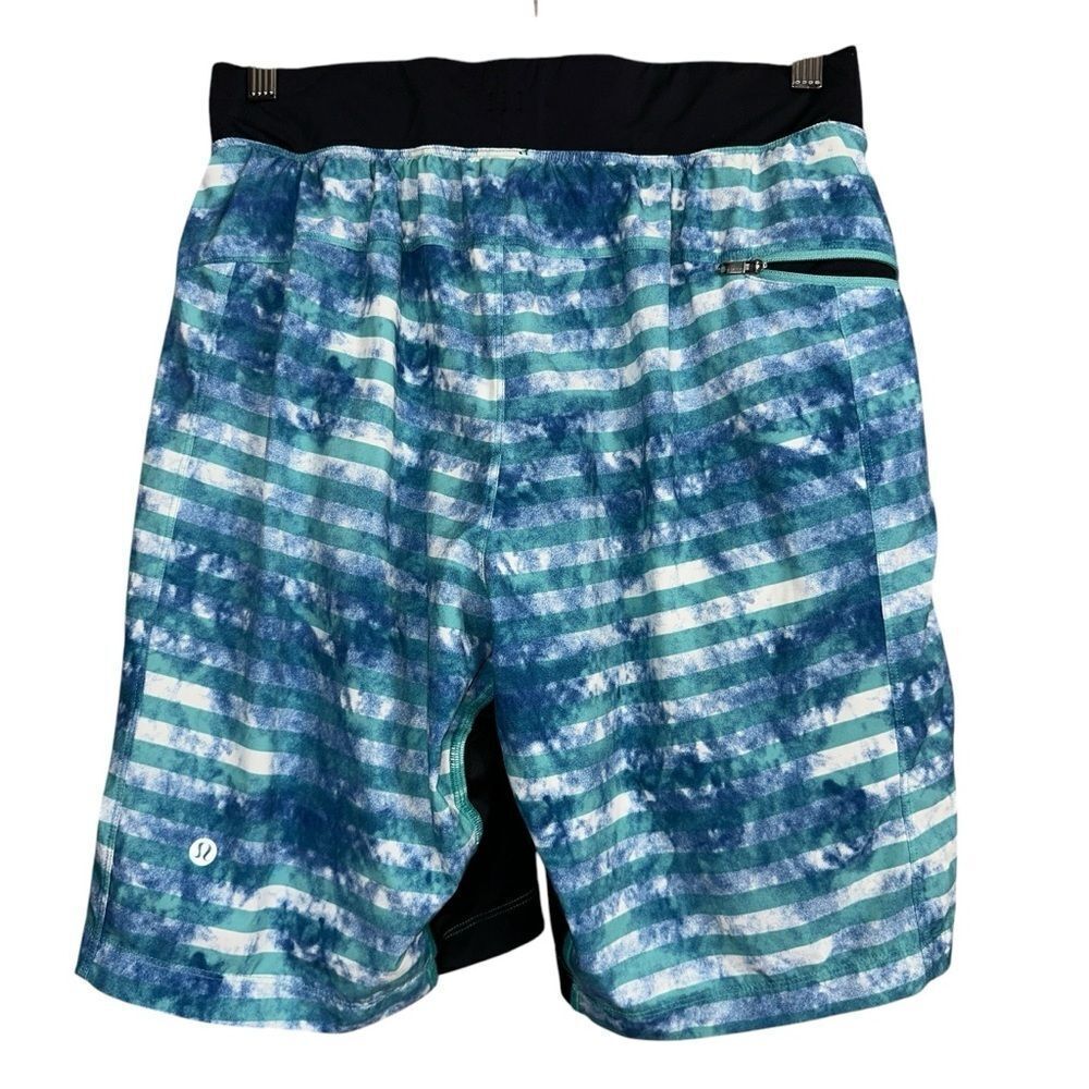 Lululemon Shorts Men's Medium Blue T.H.E. Short Lined 9" Running Athletic